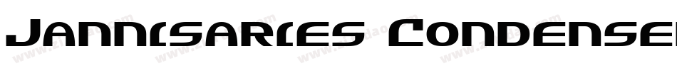 Jannisaries Condensed字体转换